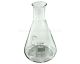 Erlenmeyer, 1ltr, nauwmonds, Borosilicaat 3.3 glas