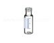 Vial, 1.5ml, ND9 schroef, 32x11.6mm, Helder/Naturel, schrijfvlak, 100st