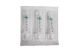 Injectiespuit 2ml, 3-delig, PP kunststof, steriel, 100st