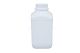 Pot, vierkant, 4.000ml, UN-keur, 80mm, HDPE kunststof, wit