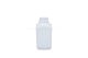 Pot, vierkant, 500ml, UN-keur, 54mm, HDPE kunststof, wit